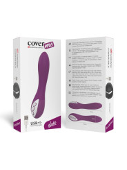 VIBRADOR ELSIE SILICONA MÉDICA CON TECNOLOGÍA WIRELESS DE LA MARCA COVERME