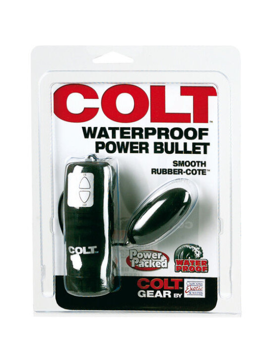 BALA VIBRADORA COLT IMPERMEABLE 4 FUNCIONES DE LA MARCA CALEXOTICS