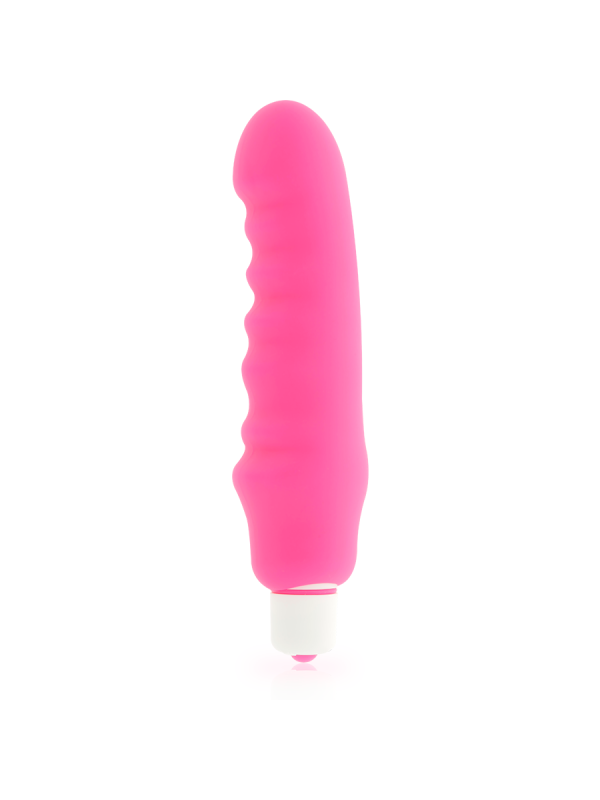 VIBRADOR SILICONA SUAVE DOLCE VITA ROSA DE LA MARCA DOLCE VITA