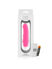 VIBRADOR SILICONA SUAVE DOLCE VITA ROSA DE LA MARCA DOLCE VITA