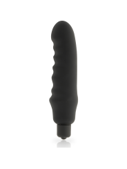 VIBRADOR SILICONA SUAVE DOLCE VITA NEGRO DE LA MARCA DOLCE VITA