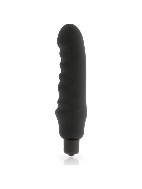 VIBRADOR SILICONA SUAVE DOLCE VITA NEGRO DE LA MARCA DOLCE VITA