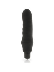 VIBRADOR SILICONA SUAVE DOLCE VITA NEGRO DE LA MARCA DOLCE VITA