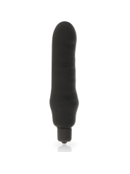 VIBRADOR SILICONA SUAVE DOLCE VITA NEGRO DE LA MARCA DOLCE VITA