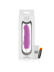 VIBRADOR SILICONA SUAVE DOLCE VITA LILA DE LA MARCA DOLCE VITA
