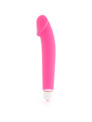 VIBRADOR REALISTA SILICONA SUAVE ROSA DOLCE VITA DE LA MARCA DOLCE VITA