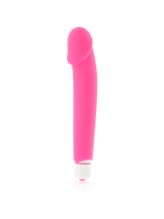 VIBRADOR REALISTA SILICONA SUAVE ROSA DOLCE VITA DE LA MARCA DOLCE VITA