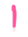 VIBRADOR REALISTA SILICONA SUAVE ROSA DOLCE VITA DE LA MARCA DOLCE VITA
