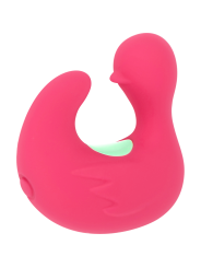 DEDAL VIBRADOR SILICONA RECARGABLE DUCKYMANIA 8 MODOS DE LA MARCA HAPPY LOKY