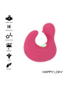 DEDAL VIBRADOR SILICONA RECARGABLE DUCKYMANIA 8 MODOS DE LA MARCA HAPPY LOKY