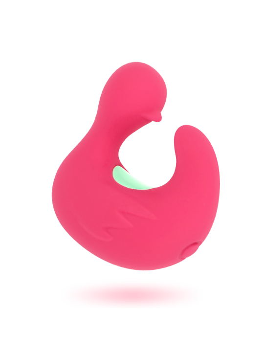 DEDAL VIBRADOR SILICONA RECARGABLE DUCKYMANIA 8 MODOS DE LA MARCA HAPPY LOKY