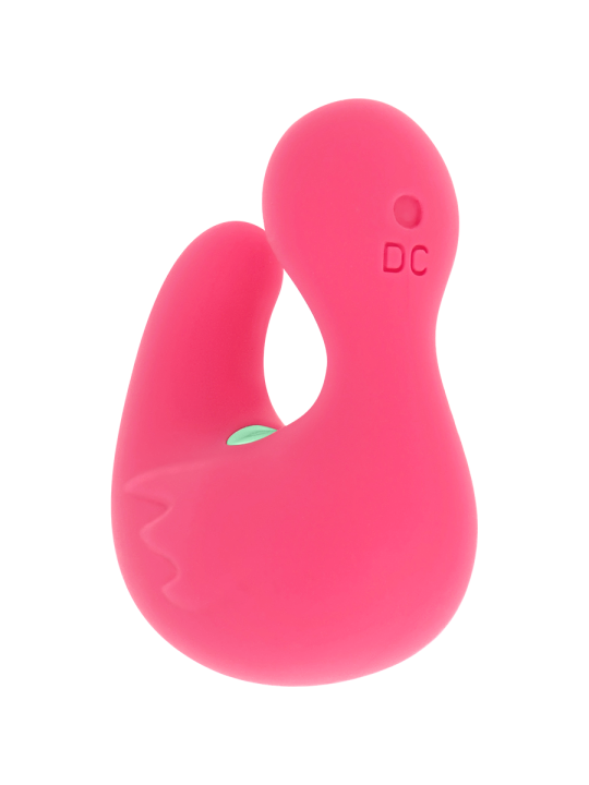 DEDAL VIBRADOR SILICONA RECARGABLE DUCKYMANIA 8 MODOS DE LA MARCA HAPPY LOKY