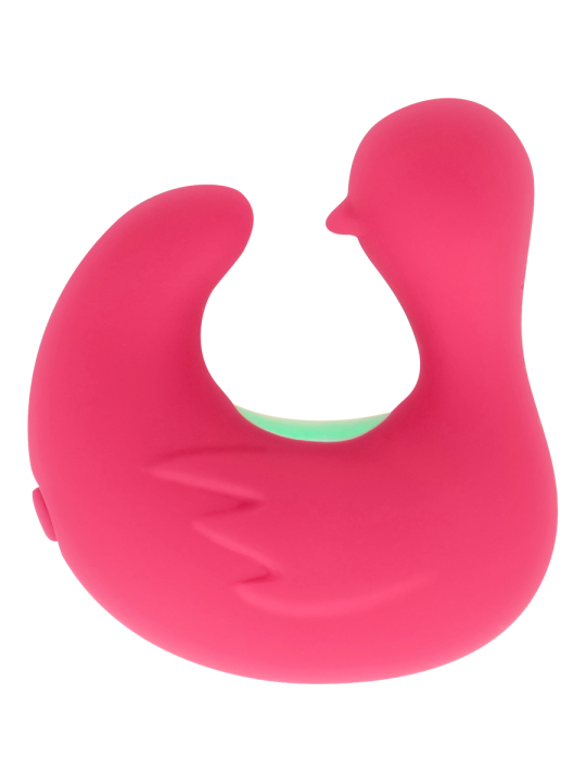 DEDAL VIBRADOR SILICONA RECARGABLE DUCKYMANIA 8 MODOS DE LA MARCA HAPPY LOKY