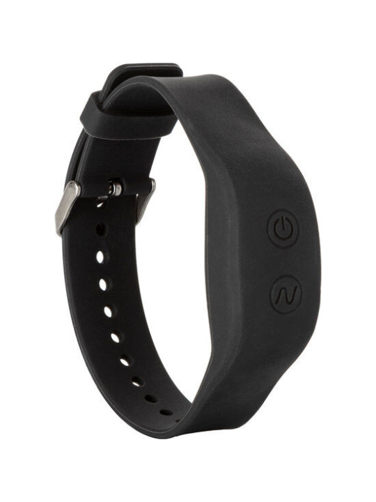 PULSERA CONTROL REMOTO VIBRACIÓN 12 MODOS NEGRO DE LA MARCA CALEXOTICS
