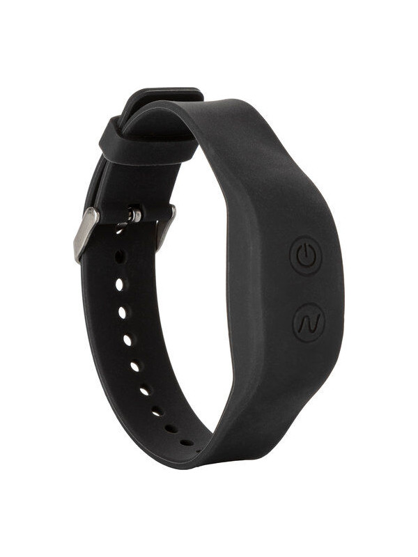 PULSERA CONTROL REMOTO VIBRACIÓN 12 MODOS NEGRO DE LA MARCA CALEXOTICS