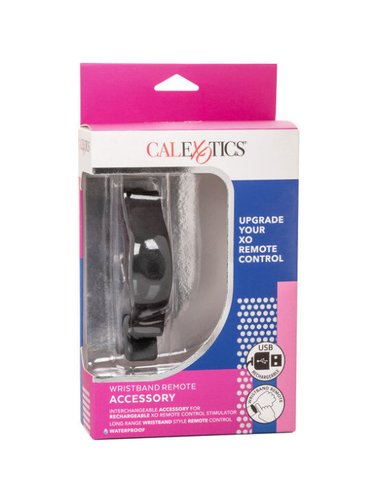 PULSERA CONTROL REMOTO VIBRACIÓN 12 MODOS NEGRO DE LA MARCA CALEXOTICS