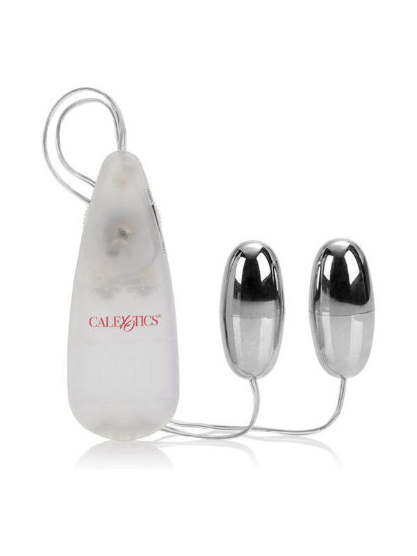 BALAS VIBRADORAS DORADAS SILVER MULTIVELOCIDAD DE LA MARCA CALEXOTICS