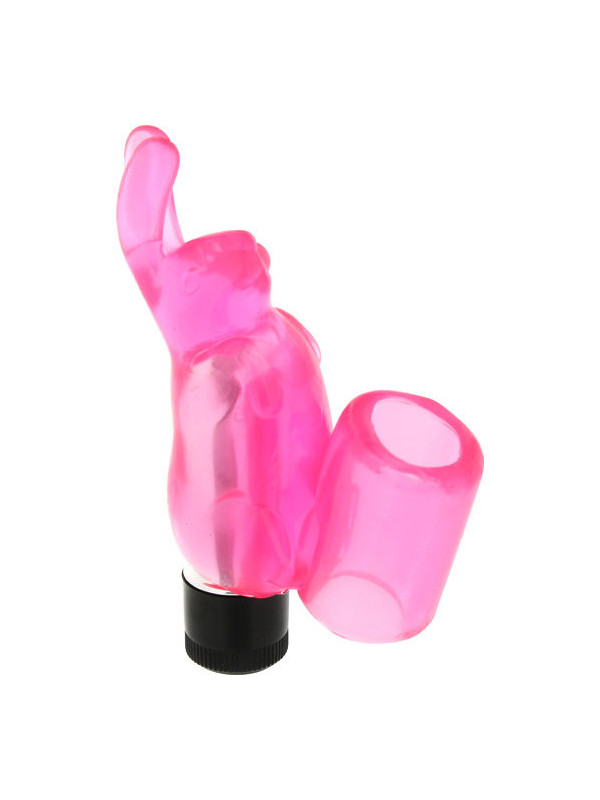 ANILLO VIBRADOR DE SILICONA PARA DEDO Y CLÍTORIS DE LA MARCA SEVEN CREATIONS