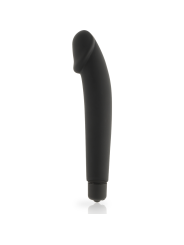 VIBRADOR REALISTA SILICONA SUAVE NEGRO DOLCE VITA DE LA MARCA DOLCE VITA