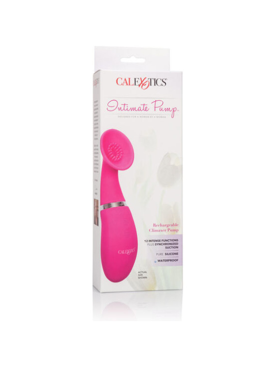CLIMAXER PUMP SUCCIONADOR VIBRADOR 12 FUNCIONES ROSA DE LA MARCA CALEXOTICS