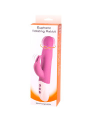 VIBRADOR CONEJITO ROTATIVO LILA 7 MODOS USB DE LA MARCA SEVEN CREATIONS