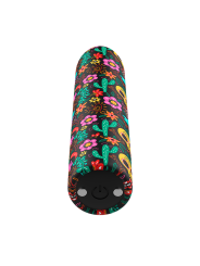 BALA VIBRADORA RECARGABLE 10 MODOS SKULL DE LA MARCA CUSTOM BULLETS