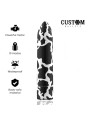 BALA VIBRADORA RECARGABLE 10 MODOS COW SILICONA DE LA MARCA CUSTOM BULLETS