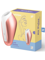 ESTIMULADOR CLITORIS AIR PULSE LOVE BREEZE DE LA MARCA SATISFYER AIR PULSE