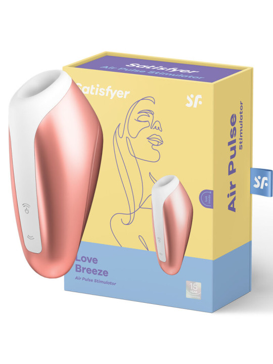 ESTIMULADOR CLITORIS AIR PULSE LOVE BREEZE DE LA MARCA SATISFYER AIR PULSE