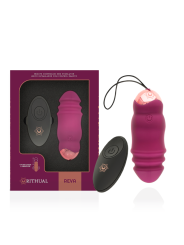 HUEVO VIBRADOR CONTROL REMOTO REVA UP&DOWN 10 MODOS DE LA MARCA RITHUAL