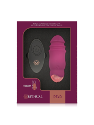 HUEVO VIBRADOR CONTROL REMOTO REVA UP&DOWN 10 MODOS DE LA MARCA RITHUAL