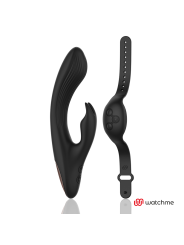 VIBRADOR RABBIT CONTROL REMOTO WATCHME NEGRO DE LA MARCA ANNE´S DESIRE