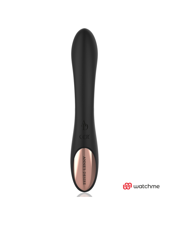 VIBRADOR RABBIT CONTROL REMOTO WATCHME NEGRO DE LA MARCA ANNE´S DESIRE