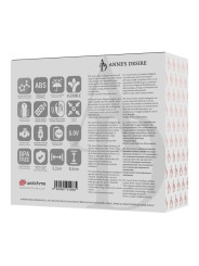 VIBRADOR DUAL WATCHME NEGRO/GOLD PARA PAREJAS DE LA MARCA ANNE´S DESIRE