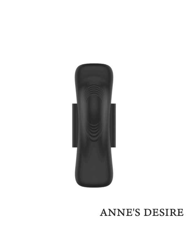 VIBRADOR PANTY WATCHME NEGRO 7 MODOS IMPERMEABLE DE LA MARCA ANNE´S DESIRE