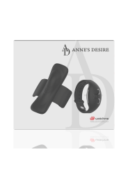 VIBRADOR PANTY WATCHME NEGRO 7 MODOS IMPERMEABLE DE LA MARCA ANNE´S DESIRE