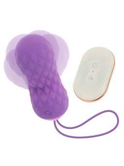 HUEVO VIBRADOR CONTROL REMOTO 7 MODOS SILICONA HIPOLARGÉNICA DE LA MARCA OHMAMA STIMULATING