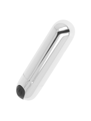 BALA VIBRADORA SILVER 8 CM USB RECARGABLE 10 MODOS DE LA MARCA OHMAMA VIBRATORS