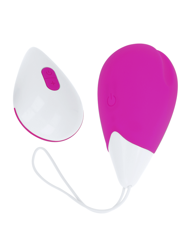 HUEVO VIBRADOR CONTROL REMOTO 10 MODOS SILICONA BODYSAFE DE LA MARCA OHMAMA STIMULATING