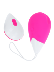 HUEVO VIBRADOR CONTROL REMOTO 10 MODOS SILICONA SEGURA DE LA MARCA OHMAMA STIMULATING