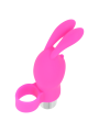 VIBRADOR DEDAL RABBIT SILICONA SUAVE 11.000 RPM DE LA MARCA OHMAMA STIMULATING