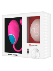 HUEVO VIBRADOR CONTROL REMOTO WATCHME ROSA - 7 MODOS DE LA MARCA WEARWATCH
