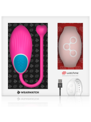 HUEVO VIBRADOR CONTROL REMOTO WATCHME ROSA - 7 MODOS DE LA MARCA WEARWATCH