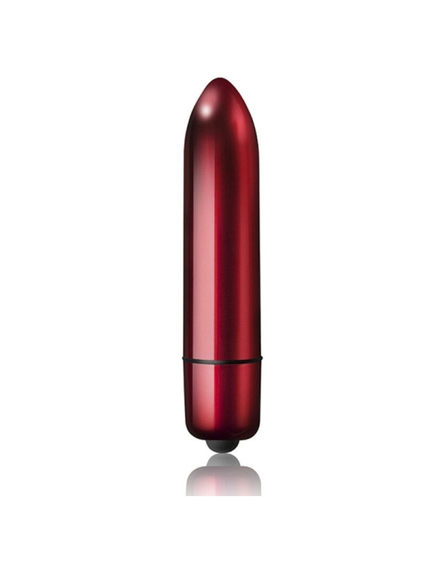 BALA VIBRADORA ROJA 10 FUNCIONES IMPERMEABLE BODYSAFE DE LA MARCA ROCKS-OFF