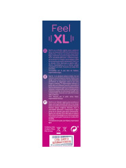 VIBRADOR FEEL XL SILICONA SUAVE 5 VELOCIDADES DE LA MARCA CONTROL TOYS