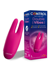 DOUBLE VIBES ESTIMULADOR CLITORAL Y ZONAS ERÓGENAS DE LA MARCA CONTROL TOYS