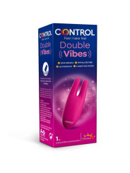 DOUBLE VIBES ESTIMULADOR CLITORAL Y ZONAS ERÓGENAS DE LA MARCA CONTROL TOYS
