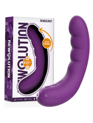 VIBRADOR REWOCURVY FLEXIBLE PUNTO G RECARGABLE DE LA MARCA REWOLUTION