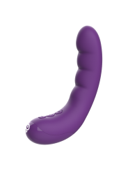 VIBRADOR REWOCURVY FLEXIBLE PUNTO G RECARGABLE DE LA MARCA REWOLUTION