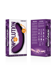 VIBRADOR REWOCURVY FLEXIBLE PUNTO G RECARGABLE DE LA MARCA REWOLUTION